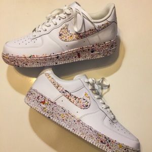 NIKE AIRFORCE 1’s CUSTOMIZED